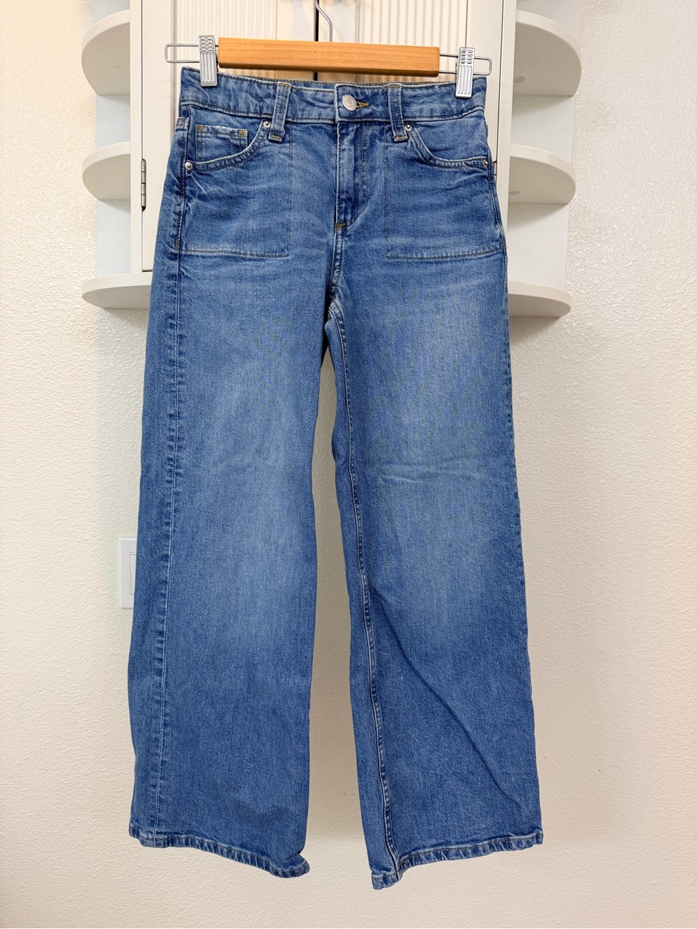 H&M Wide Leg Jeans Girls Size 12